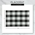 thumbnail image 2 of DII Black Pvc Doubleframe Placemat (Set of 6), 2 of 6