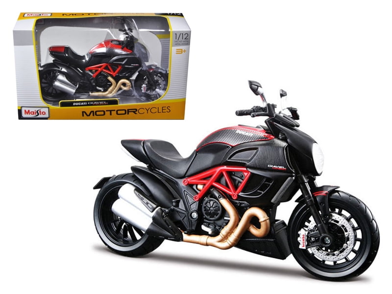 BMW R1200GS Red Motorcycle 1/12 Diecast Model by Maisto 