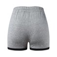 thumbnail image 4 of Women's Drawstring Athletic Shorts with Pockets, Casual Stretch Summer Shorts for Fitness and Daily Wear, 4 of 7