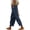 Navy, variant on ZANKLEY Womens Casual Lightweight Drawstring Elastic Waist Pants with Pockets, S-XXL