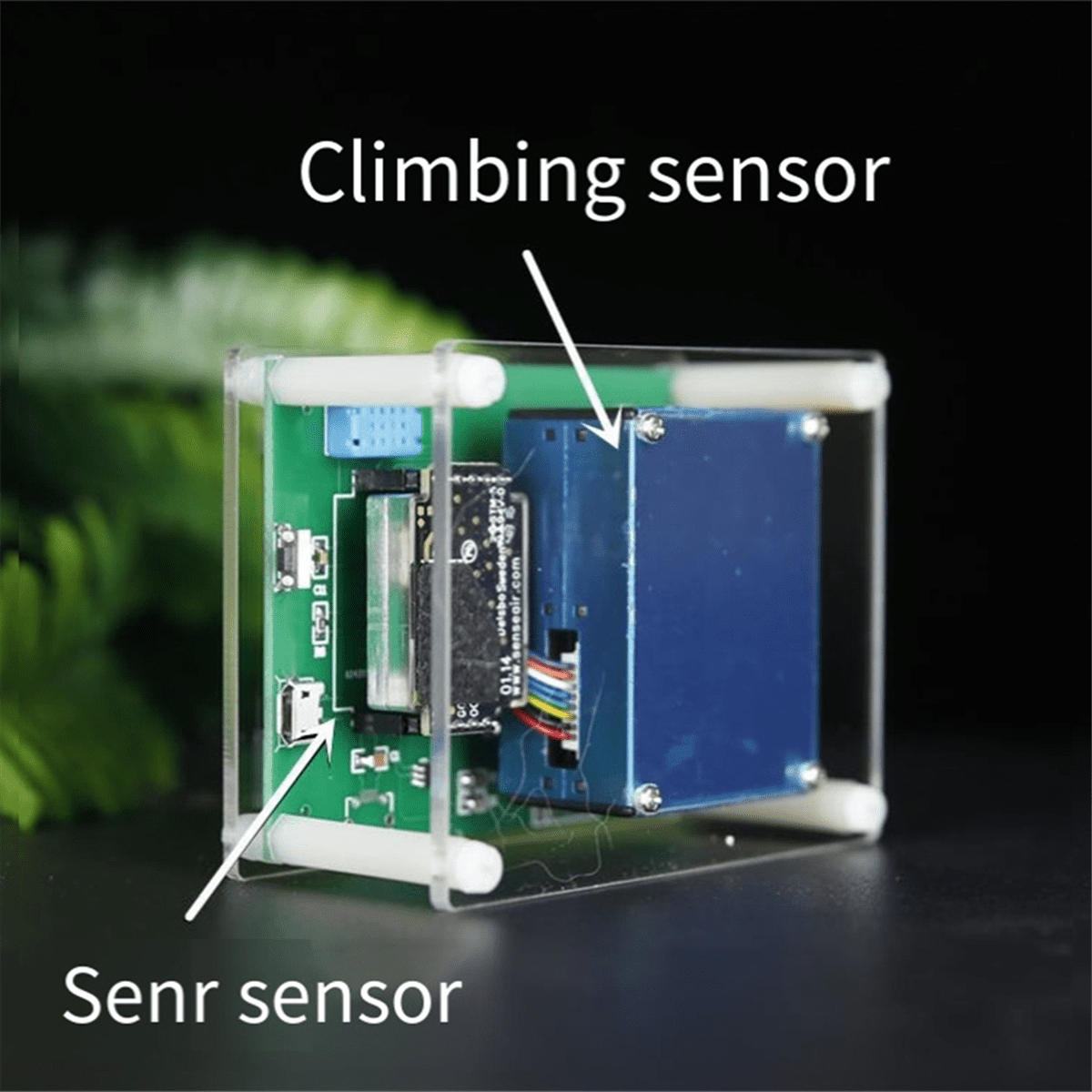 2.8inch High Rate Digital Car PM2.5 CO2 Air Quality Detector Home Gas Monitor Temperature and Humidity Detector