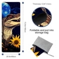 thumbnail image 4 of Crocodile Gym Towel with Storage Bag, 72.8"x26.8", Suitable for Yoga, Pilates, Fitness, etc. - Yoga Towel, Gym Towel, Yoga Blanket, 4 of 6