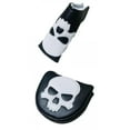 thumbnail image 1 of 2pcs Golf Club Head Cover Skeleton Headcover Guard Accessories, 1 of 8