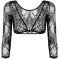 thumbnail image 1 of Arm Sleeves Floral Lace Sun Shawl Sleeves, 1 of 4