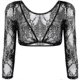 thumbnail image 1 of Arm Sleeves Floral Lace Sun Shawl Sleeves, 1 of 4
