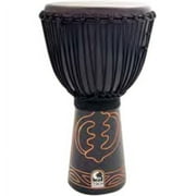 Toca Percussion 13" Black Mamba Djembe w/ Pro Bag & Djembe Hat