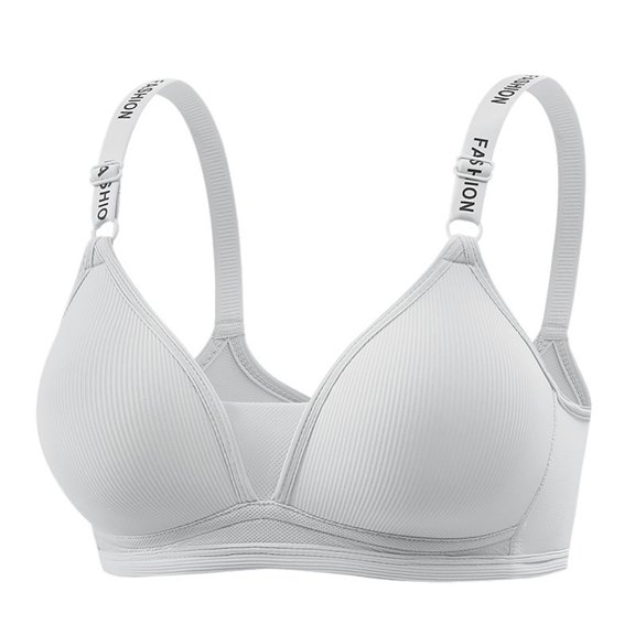 Cavosen Womens Bras Push up Plus Size Wireless Supportive Bras Lightly Padded Solid Bralettes Spaghetti Strap Breathable Comfortable Underwear
