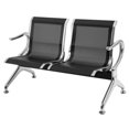 thumbnail image 3 of Waiting Room Chair Reception Office Airport Bank Bench Guest Sofa 2 Seat, 3 of 16