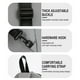 thumbnail image 3 of Bolso deportivo de cintura para hombre - Bolsa de cangurera cruzada de gran capacidad con 3 modos de transporte, correa de hombro, base engrosada, 3 of 9