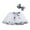 White, variant on WOYY Little Girls Cow Print Tutu Skirt Party Layered Tulle Skirt with Headband, Sizes 6-8
