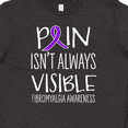 thumbnail image 4 of Inktastic Fibromyalgia Awareness Pain Isn't Always Visible Youth T-Shirt, 4 of 5