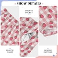thumbnail image 6 of FORMRS Kids Pajama Pants with Pockets Size 11-12Y Boys Lounge Sleep Bottoms, Strawberry Plaid Pattern, 6 of 8