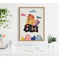thumbnail image 6 of Kate and Laurel Animals & Insects Framed Canvas Art Print, 18" x 24", 6 of 7