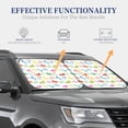 thumbnail image 4 of Daiia Happy Easter Rabbit 2PCS Car Windshield Sun Shade, Foldable Sun Shield for Car Front Window, Auto Sun Blocker Visor Protector Universal for Truck SUV Pickup-Medium, 4 of 7