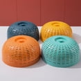 thumbnail image 5 of 10.2 inch Round Food Covers, 2-in-1 Fly Proof Mesh Screen for Indoor Outdoor Dining, Kitchen Sink Strainer for Washing Draining Fruits Vegetables, 1 Pcs, 5 of 5