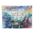 thumbnail image 5 of ONETECH Bible Verse Tapestry Wall Hanging, Verse Scripture Quotes on Teal Purple Marble Tapestry Wall Hanging, Inspirational Tapestry Abstract Art Wall Hanging Bedroom Living Room Dorm Decor, 5 of 6