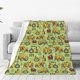 thumbnail image 1 of Fotbe Cute Tractor Manta de Franela Acolchonada con Estampado, Súper Suave y Esponjosa, Extra Grande para Sofá, Cama, Uso Todo el Año-60"x50", 1 of 7