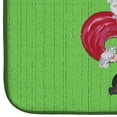 thumbnail image 4 of Christmas Fleur de lis Santa Claus Dish Drying Mat, 4 of 7