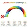 thumbnail image 4 of Techtongda 6M Inflatable Rainbow Advertising Arch with PU Coated for Advertising Party Decoration(No Blower), 4 of 6