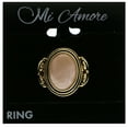 thumbnail image 2 of Mi Amore Semi-Precious Stone Sized-Ring Gold-Tone/Pink Size 7.00, 2 of 2