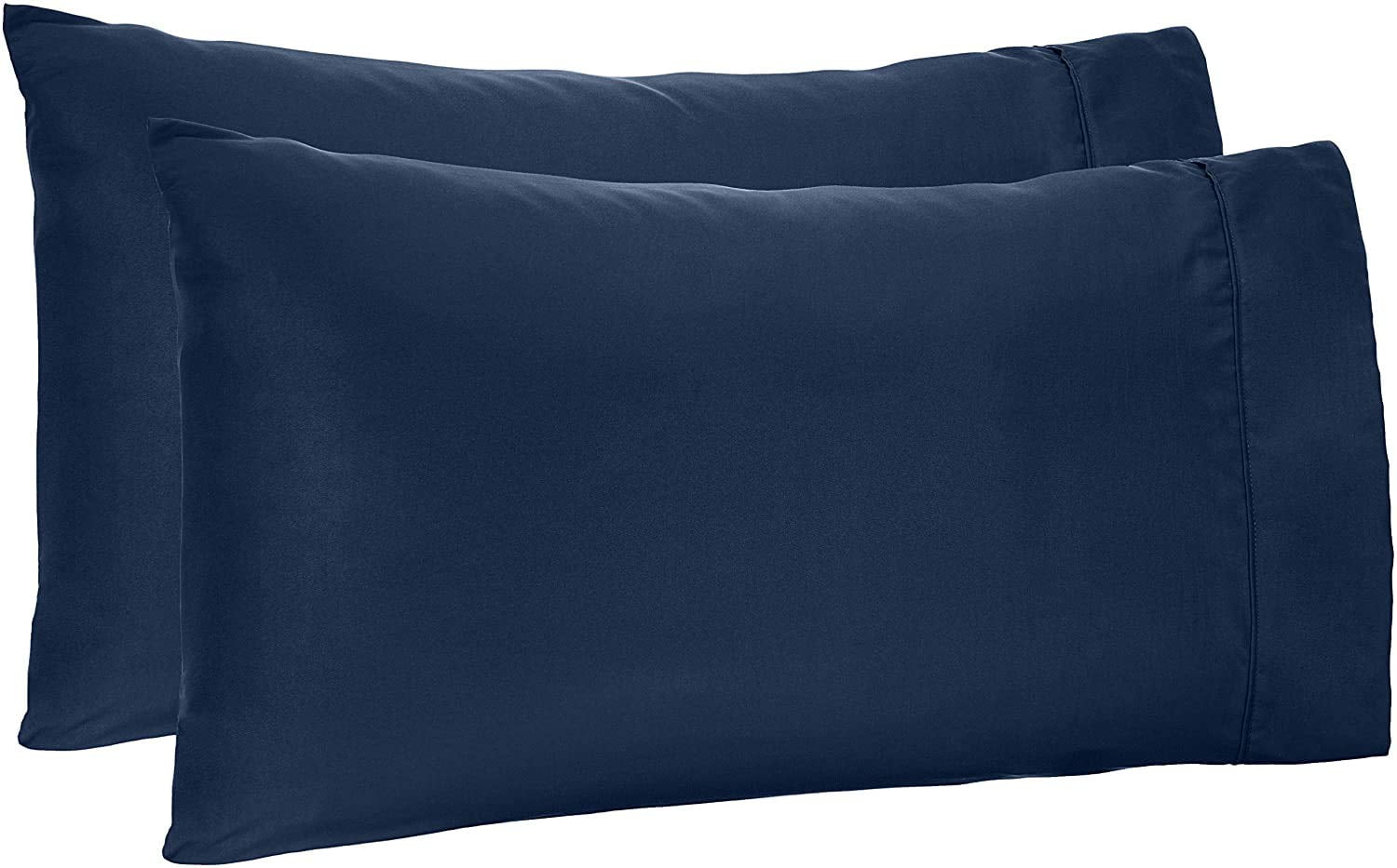 CCWB Oversize Pillow Case Extra Large Fits Even The Fluffiest Pillows Including The Pancake Pillow Extra Tall Pillowcase 100% Egyptian Cotton 600 Thread Count Small Rectangle 14 X 22 Black