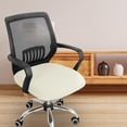 thumbnail image 6 of TISHITA Office Chair Cover Elastic Seat Cover Nonslip Universal, Stretch Thick Replacement Soft Armrests Slipcover Swivel Chair Cover , White, 6 of 8