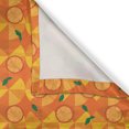 thumbnail image 4 of Ambesonne Orange and Yellow Valance Pack of 2, Slices, 54"X18", Earth Yellow Marigold, 4 of 5