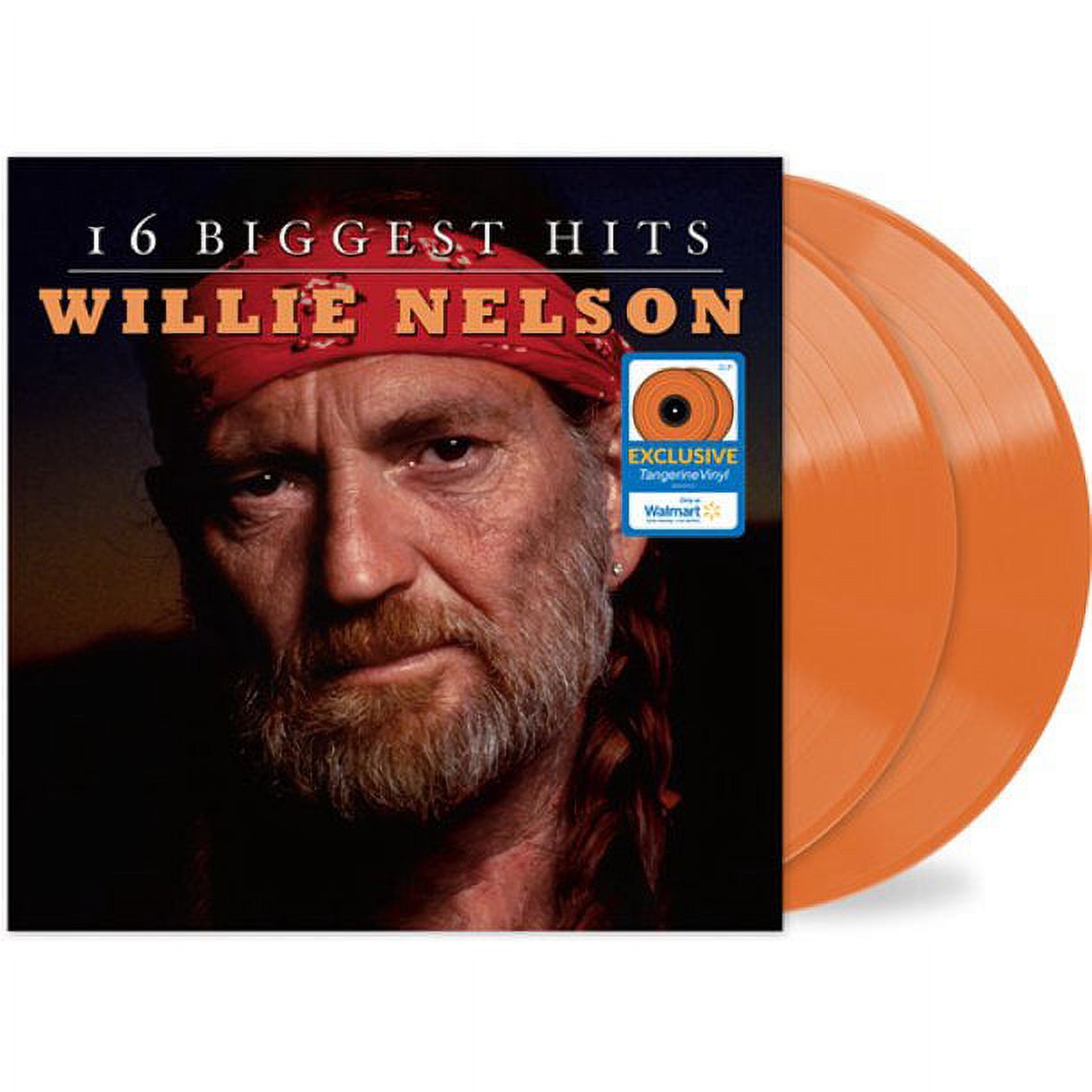 Willie Nelson - 16 Biggest Hits (Walmart Exclusive) - Country - Vinyl [Exclusive] - image 2 of 2
