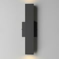 thumbnail image 2 of 86423ABZ Maxim Lighting Culvert - 14W 2 LED Outdoor Wall Sconce-15 Inches Tall and 2.5 Inches Wide-Architectural Bronze Finish, 2 of 5
