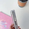 thumbnail image 7 of for Samsung Galaxy Z Fold 7 Bling Case, Shockproof Glitter Crystal Clear Cute Sparkle Soft TPU Bumper PC Protective Phone Cover for Women Girls for Samsung Galaxy Fold 7 5G, Pink Butterfly, 7 of 7