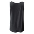thumbnail image 5 of Pompotops Women's Blouse New Casual Loose Color Splicing Classic Vest Tops, 5 of 5