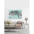 thumbnail image 3 of "White Tiger" Painting Print on Wrapped Canvas, 3 of 7