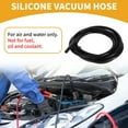 thumbnail image 2 of 6.6FT 3/16" 5mm ID 2mm Thickness Silicone Vacuum Tubing Hose Automotive Vacuum Line for Air and Water, 2 of 8