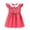 Red, variant on WOLLED Toddler Kids Girl Summer Dresses Doll Collar Embroidered Princess Dress Baby Cotton Short Sleeve Sundress Dress for 1-6 Years
