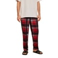 thumbnail image 3 of Men's casual loose plaid printed home pants, 3 of 5