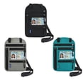thumbnail image 4 of Bolsa de viaje RFID Ehuebsd 3 uds porta pasaporte hombro cuello azul lago, 4 of 9