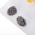 thumbnail image 5 of Unique Bargains 1 Pair Shoelace Charms Flower Shape Fashion Shoe Accessories Dark Gray, 5 of 5