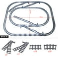 thumbnail image 3 of City High-tech Trains Flexible Tracks Forked Straight Curved Rails Crossing Switch Building Block Bricks Creative Toys for kids, 3 of 10