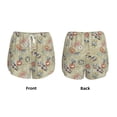 thumbnail image 3 of Balery Marine Sailing Badges Pantalones cortos deportivos para mujer con forro y dos bolsillos, elásticos, para entrenamiento, gimnasio, yoga-Large, 3 of 7