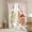 Khaki Pink, variant on YST Christmas Highland Cow Curtains,Winter Farmhouse Longhorn Cattle Curtains Gifts for Kids Girls Boys Bedroom,Xmas Lights Curtains Snowflake Window Curtains 2 Panels 42"Wx84"L