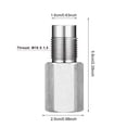 thumbnail image 3 of Amzcrzy Extension Fitting Stainless Steel Extension Pipe Fitting with A Filter Length 2.3 Inch Thread Size M18X1.5 Tools Gifts for Men Tool Set Mens Gifts Dorm Room Essentials, 3 of 9