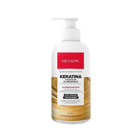 Acondionador Revlon Republic Cosmetics aceite de almendra aminoácidos keratina revlon 700ml
