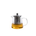 thumbnail image 1 of Tetera de vidrio resistente al calor de borosilicato de alta calidad, revestimiento de vidrio, tetera de vidrio a prueba de explosiones, colador de acero inoxidable 304, juego de té, 1 of 6