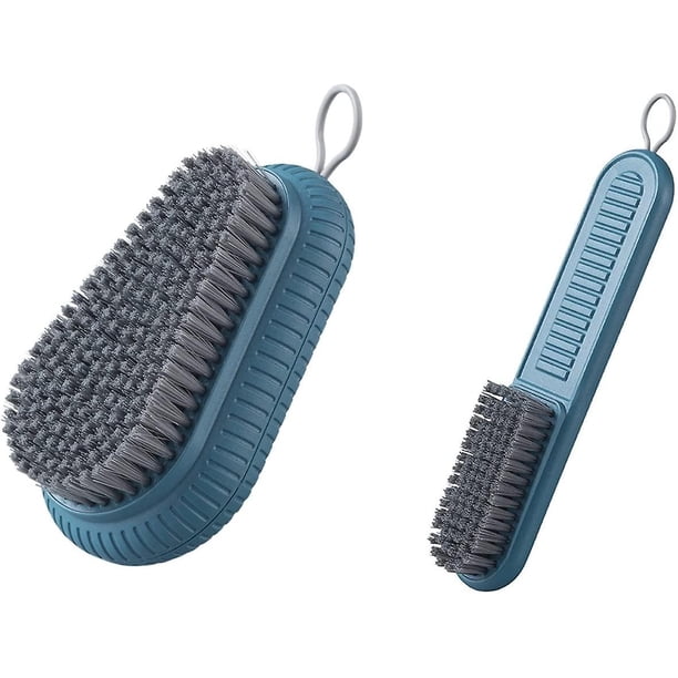 2 Pcs Cleaning Brush Laundry Scrub Brush Household Cleaning Brushes Tool For Home, Clothes, Shoes And Kitchen
