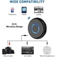 thumbnail image 4 of Adaptador auxiliar Bluetooth SONRU para coche receptor de audio inalámbrico, 4 of 27