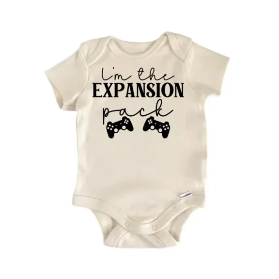 Video Game Gamer Expansion Baby Boy Girl Clothes Infant Bodysuit Cute Newborne Cute Baby Onesie, BABY BODYSUIT LAT 4424