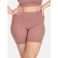 thumbnail image 2 of Fit for Me by Fruit of the Loom Women's Plus Size Seamless Short, 2-Pack, Sizes 1X-4X, 2 of 7