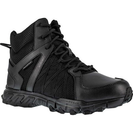 

Men s Reebok Work Trailgrip Tactical RB3450 Waterproof Side Zip Boot Black 8.5 W