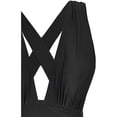thumbnail image 4 of Women's Maternity Halter Swimsuits Tummy Control Swimwear Printed Two Piece Bathing Suits, 4 of 6