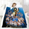 thumbnail image 5 of Throw Blanket for Shai Gilgeous-Alexander Bed Couch Soft Warm Flannel Blanket for Kids Girls Boys Gifts Home Decor 30x40 Inch, 5 of 7